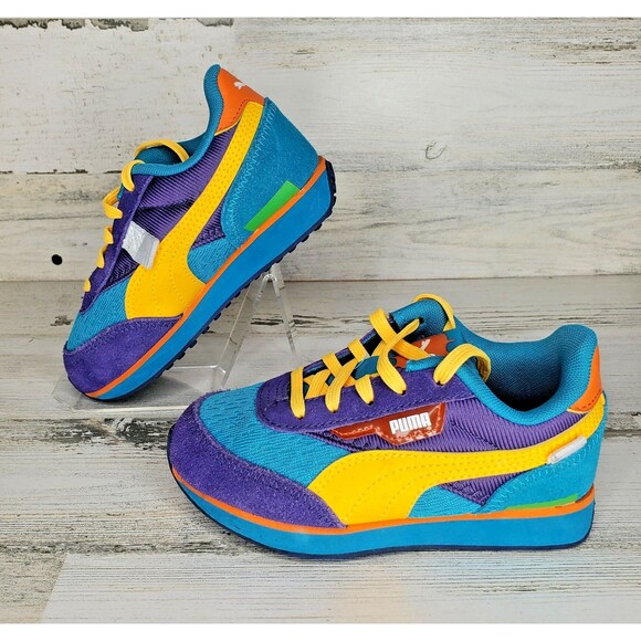 Puma Rider x Rugrats Kinderfit Nickelodeon Multicolor (382533-01) Toddler 11C - Picture 2 of 10